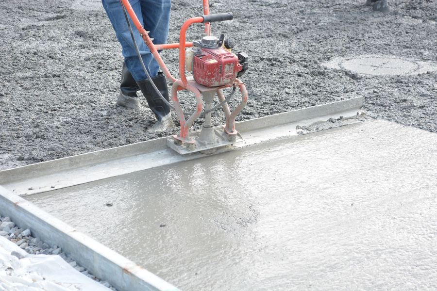 Acabado de superficie de concreto